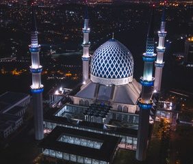 Une mosquée en Malaisie