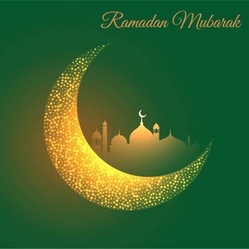 Une représentation du croissant lunaire marquant le début du Ramadan