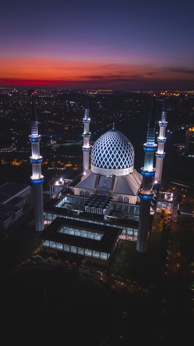 Une mosquée en Malaisie