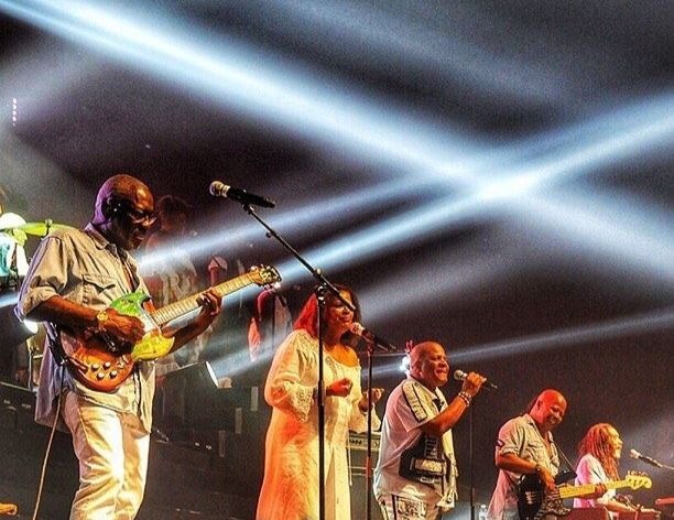 Le groupe Kassav' lors d'un concert au Zénith en 2013