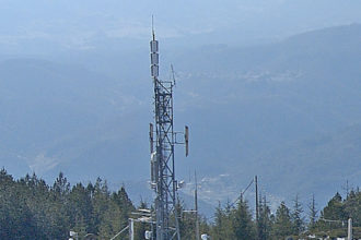 Une antenne de TDF à Aubenas.